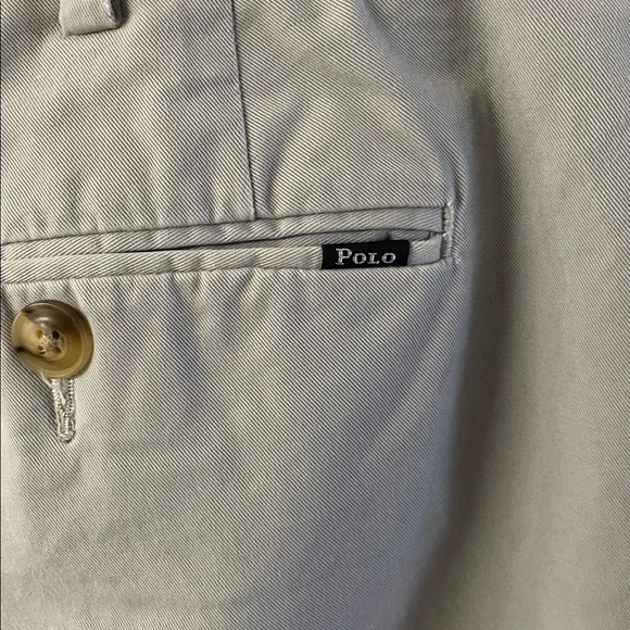 Polo by Ralph Lauren stretch classic fit grey casual golf work pants men’s 40X32 - Picture 7 of 14